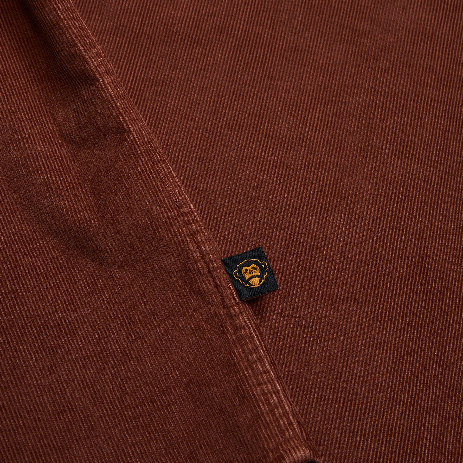 Banning Corduroy Snapshirt - Mink Brown