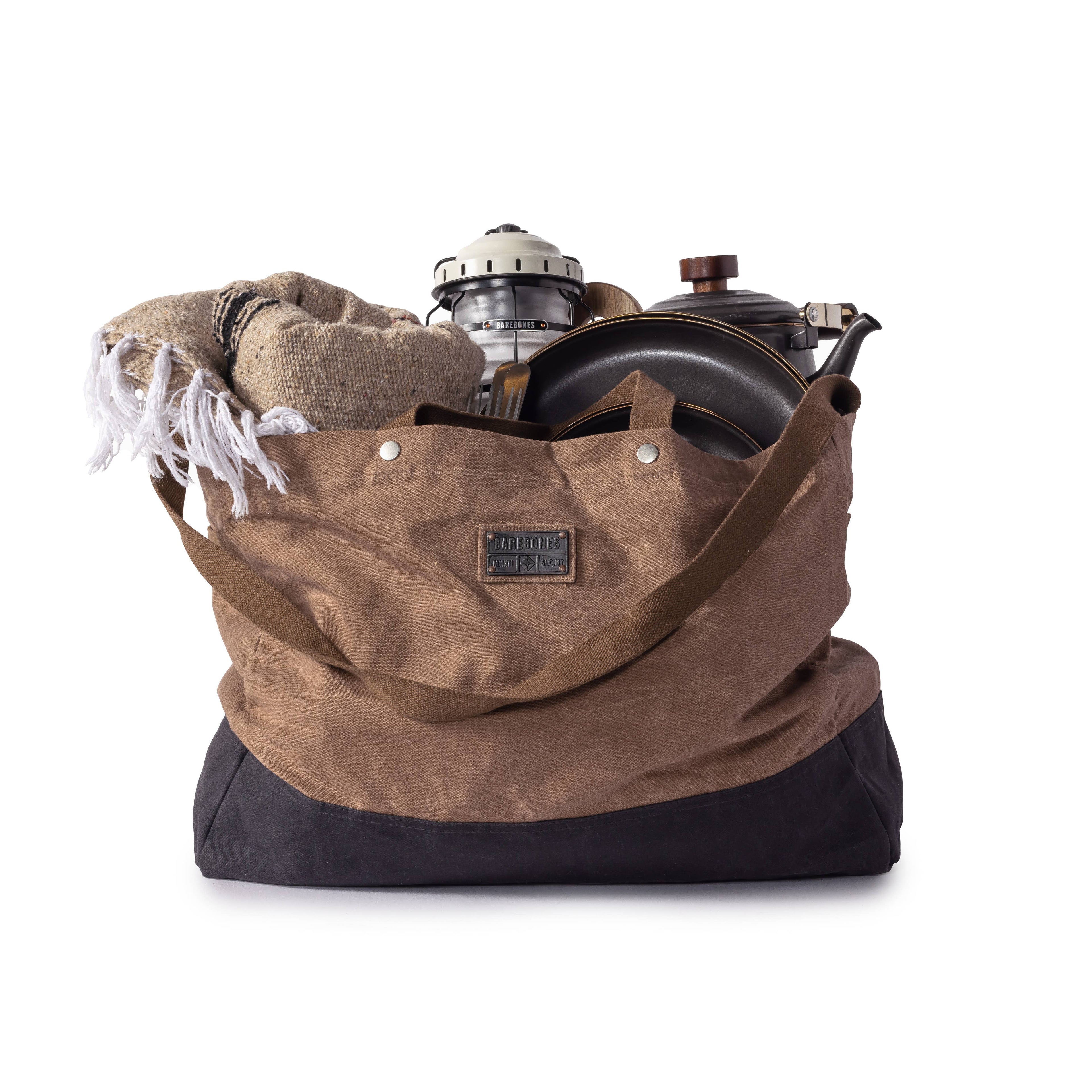 Neelum 40L Giant Tote- Waxed Canvas Bag