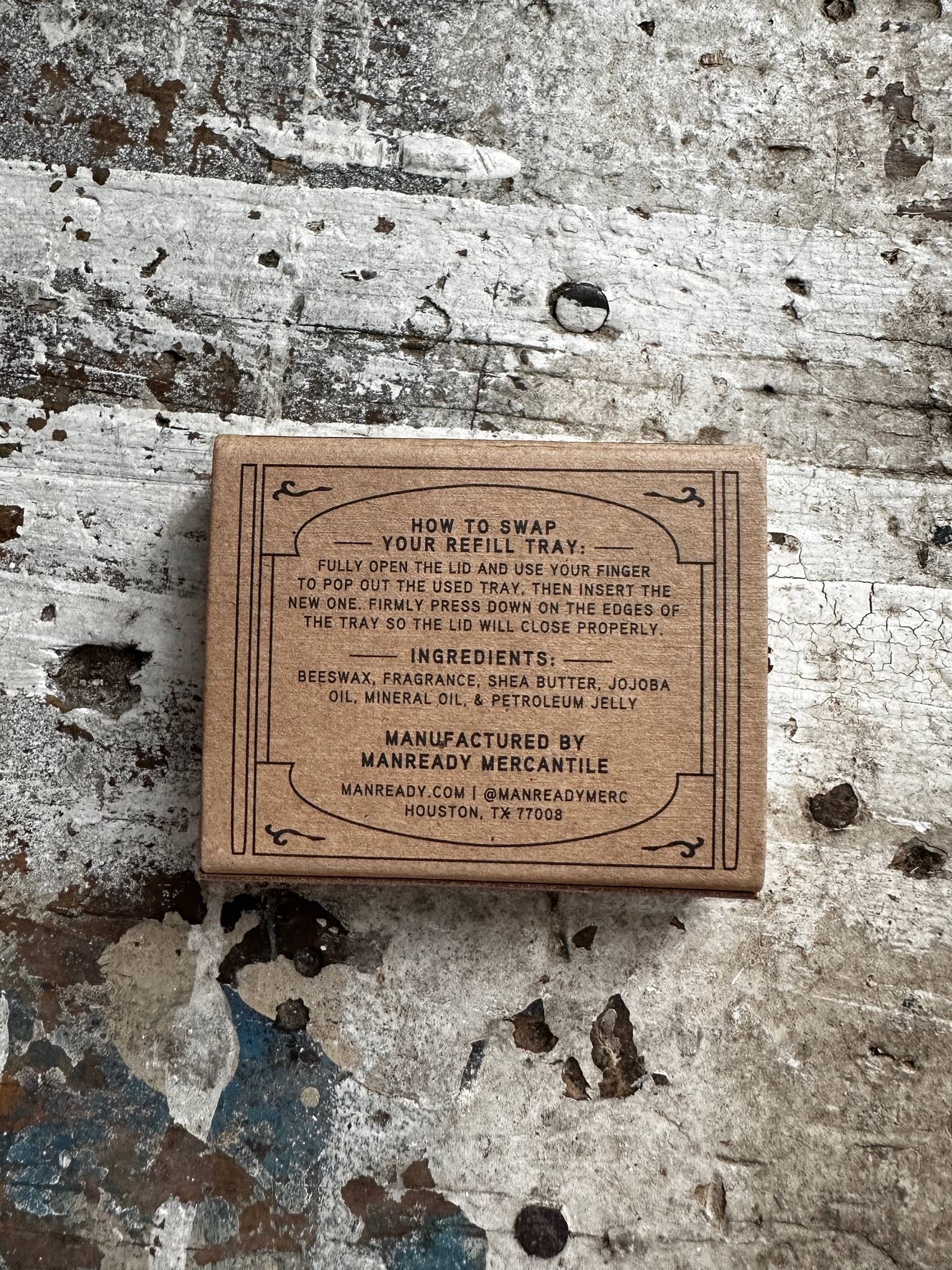 LORE | Solid Cologne | Refill Tray