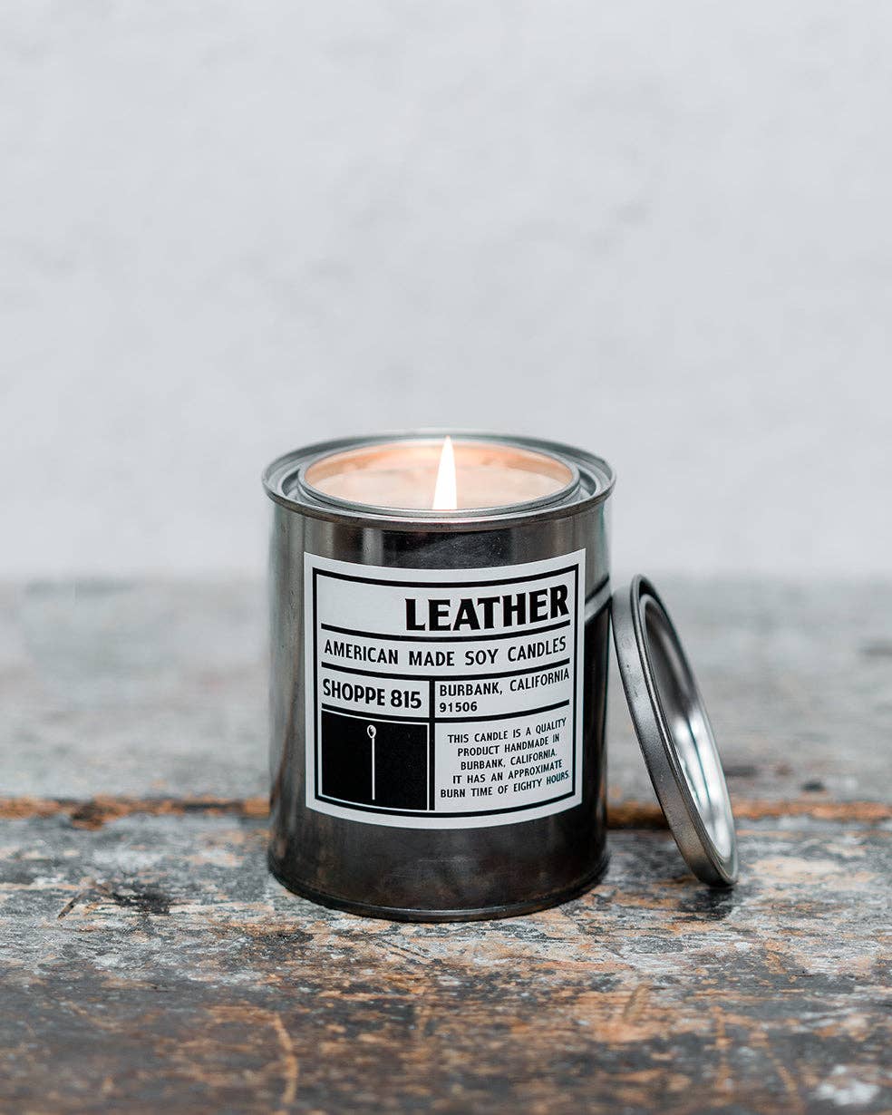 Leather Candle