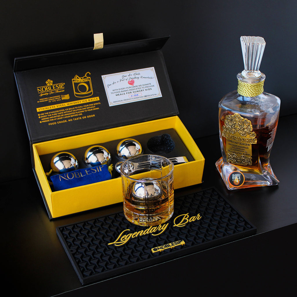 Whiskey INNOVATIVE Chilling Ice Balls, Great Summer Gift