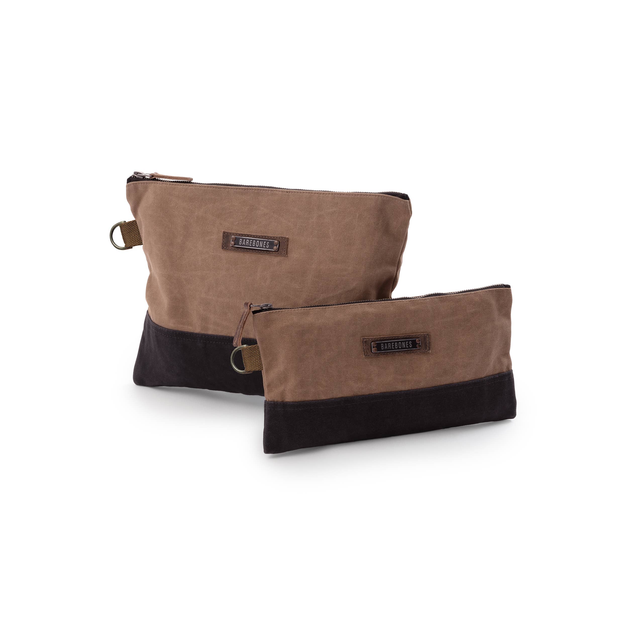Neelum Zipper Pouch Bag -Waxed Canvas Bag