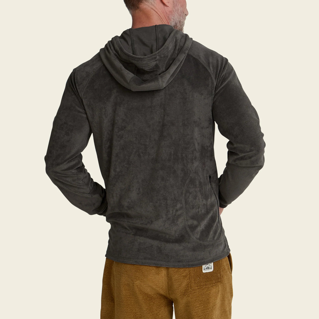Terrycloth Hoodie - Surfbird - Antique Black