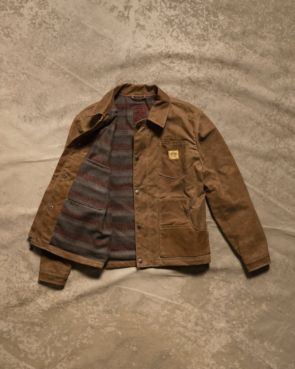 Cabin Jacket w/ Zipper - Brush Brown