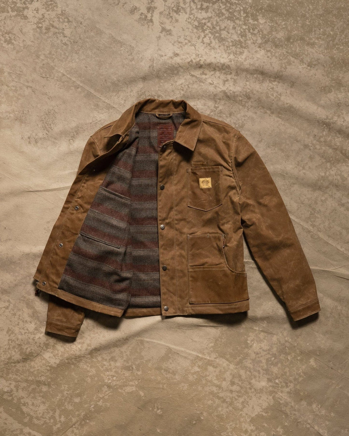 Cabin Jacket w/ Zipper - Brush Brown