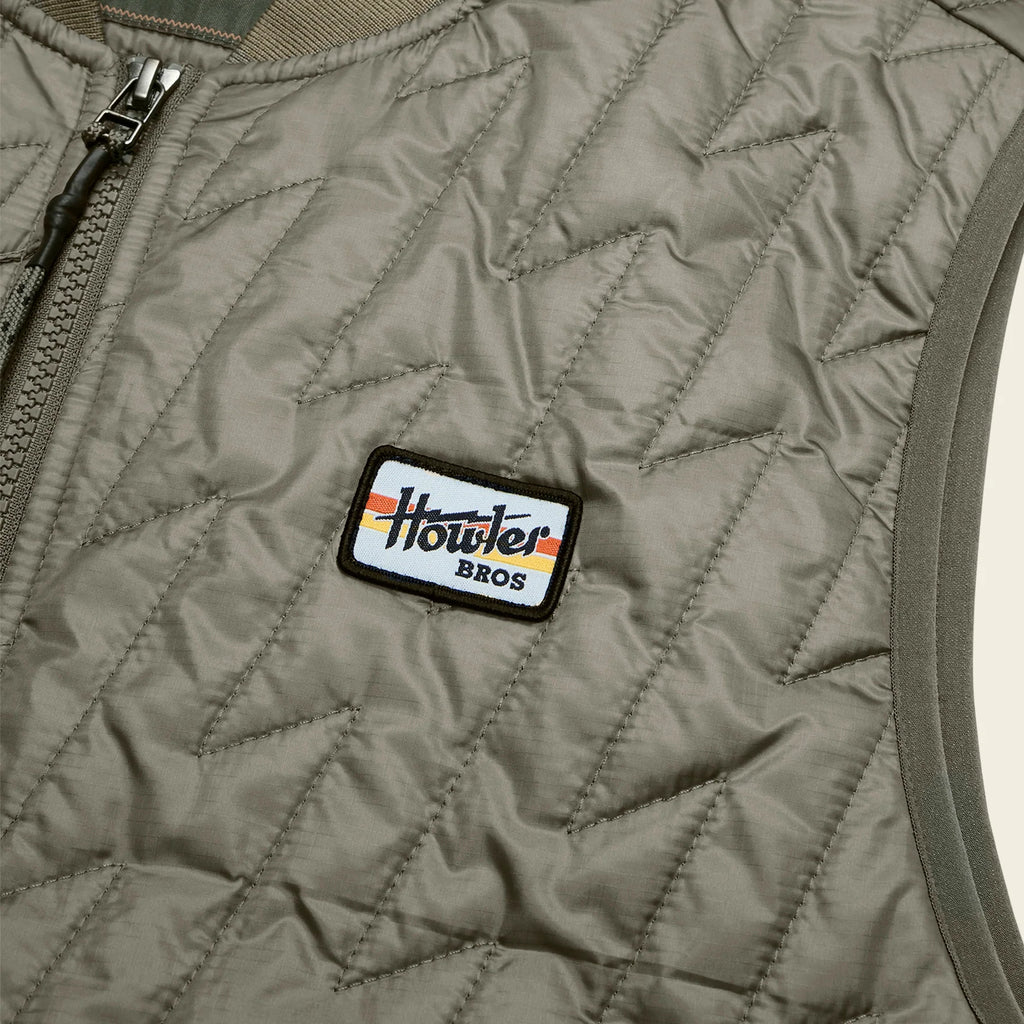 Voltage Quilted Vest - Vetiver