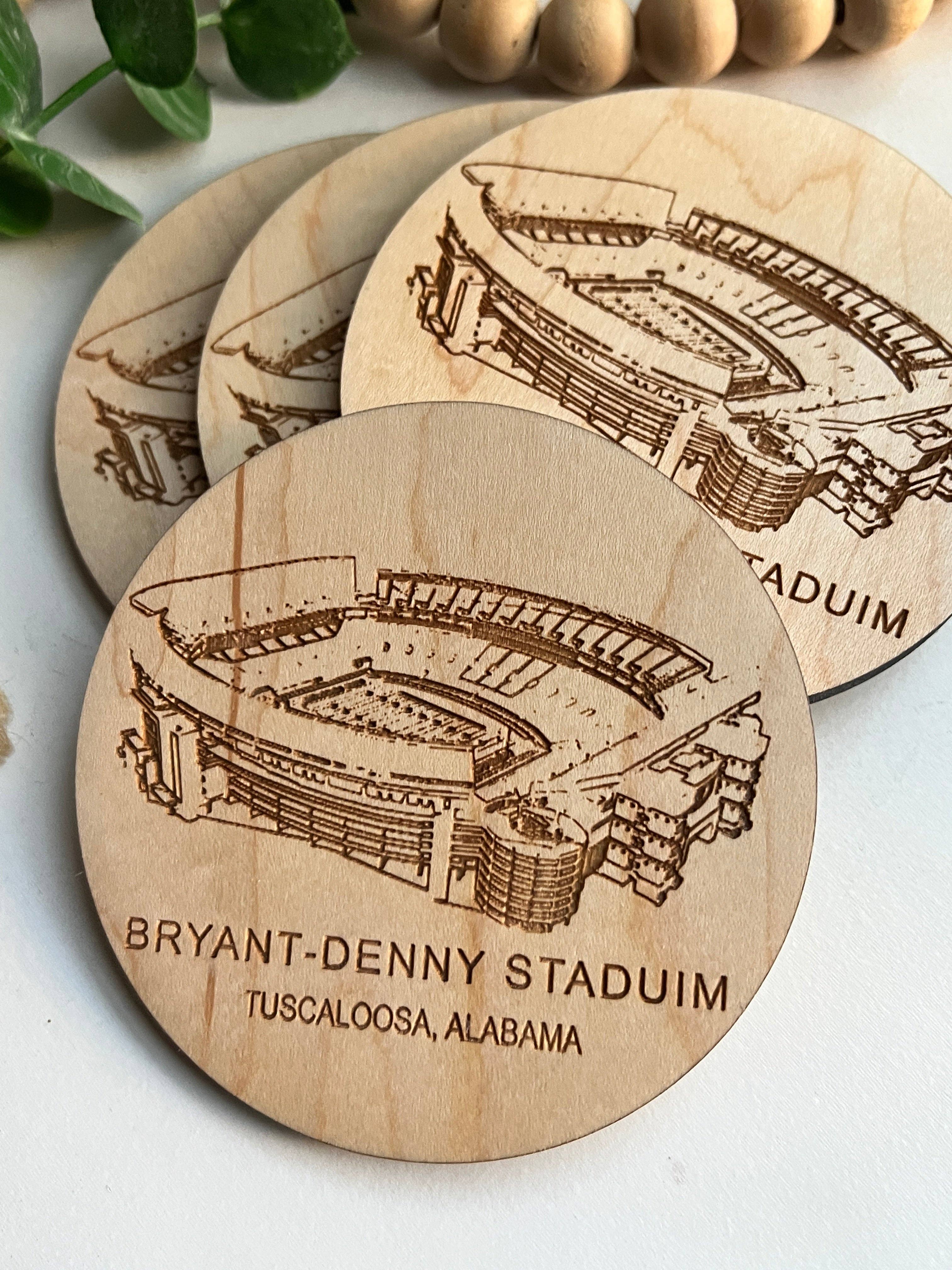 Bryant-Denny Stadium Coasters Bama Alabama Roll Tide
