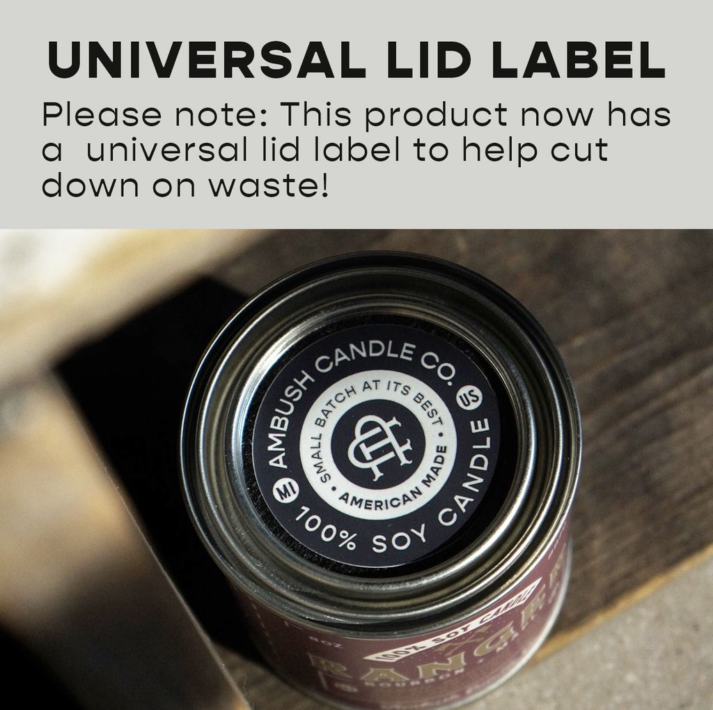 Ranger | Bourbon + Maple 8oz Soy Candle