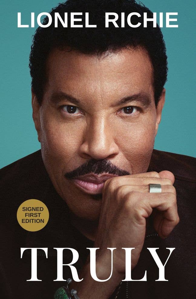 Truly Signed First Edition : Lionel Richie