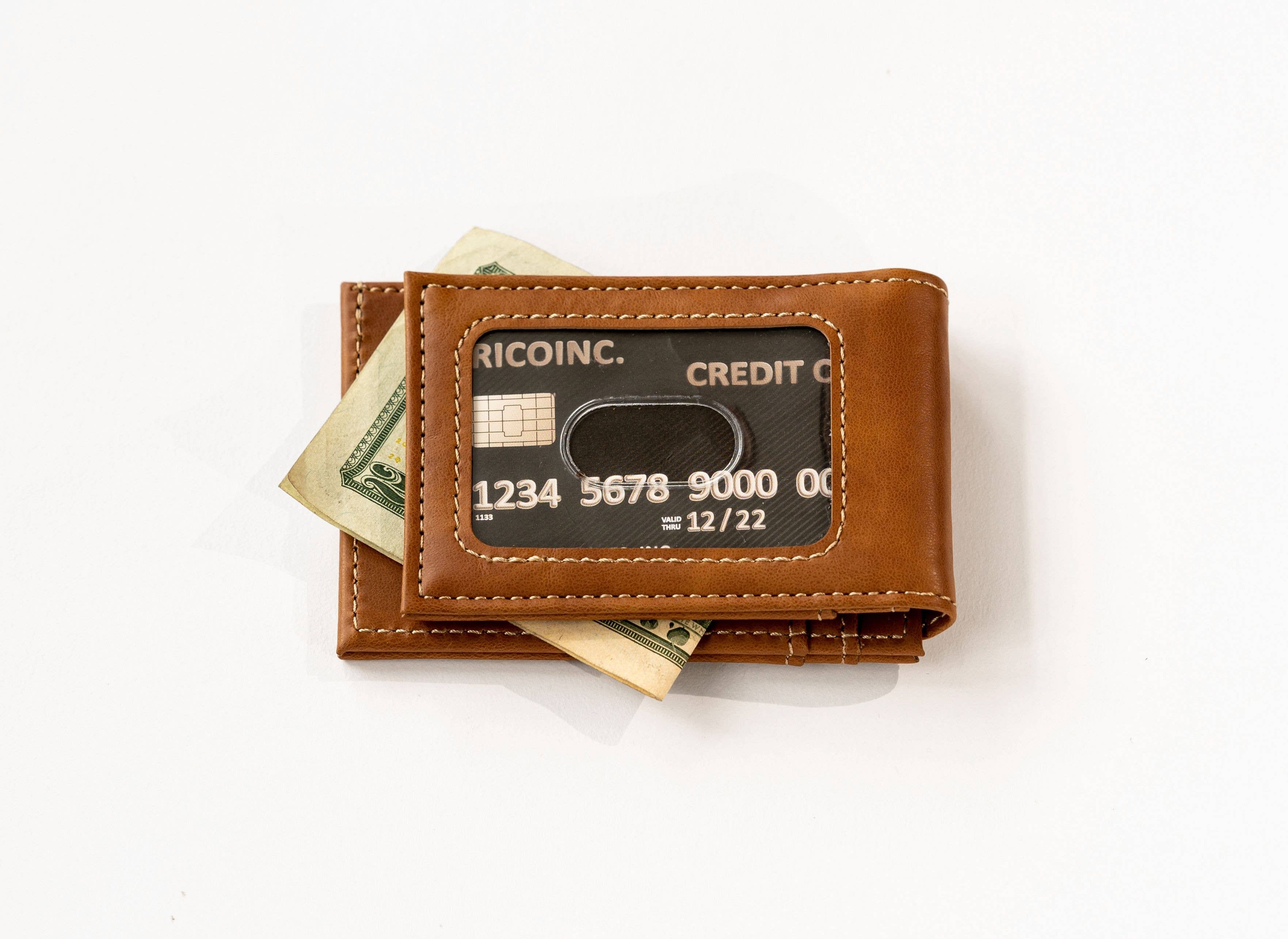 NCAA Alabama Laser Engraved Front Pocket Wallet