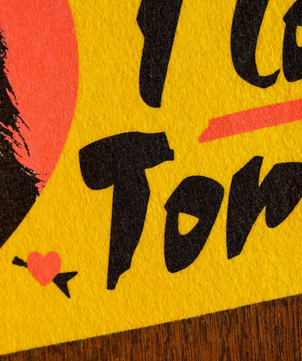I Love Tom Petty Pennant • Tom Petty x Oxford Pennant