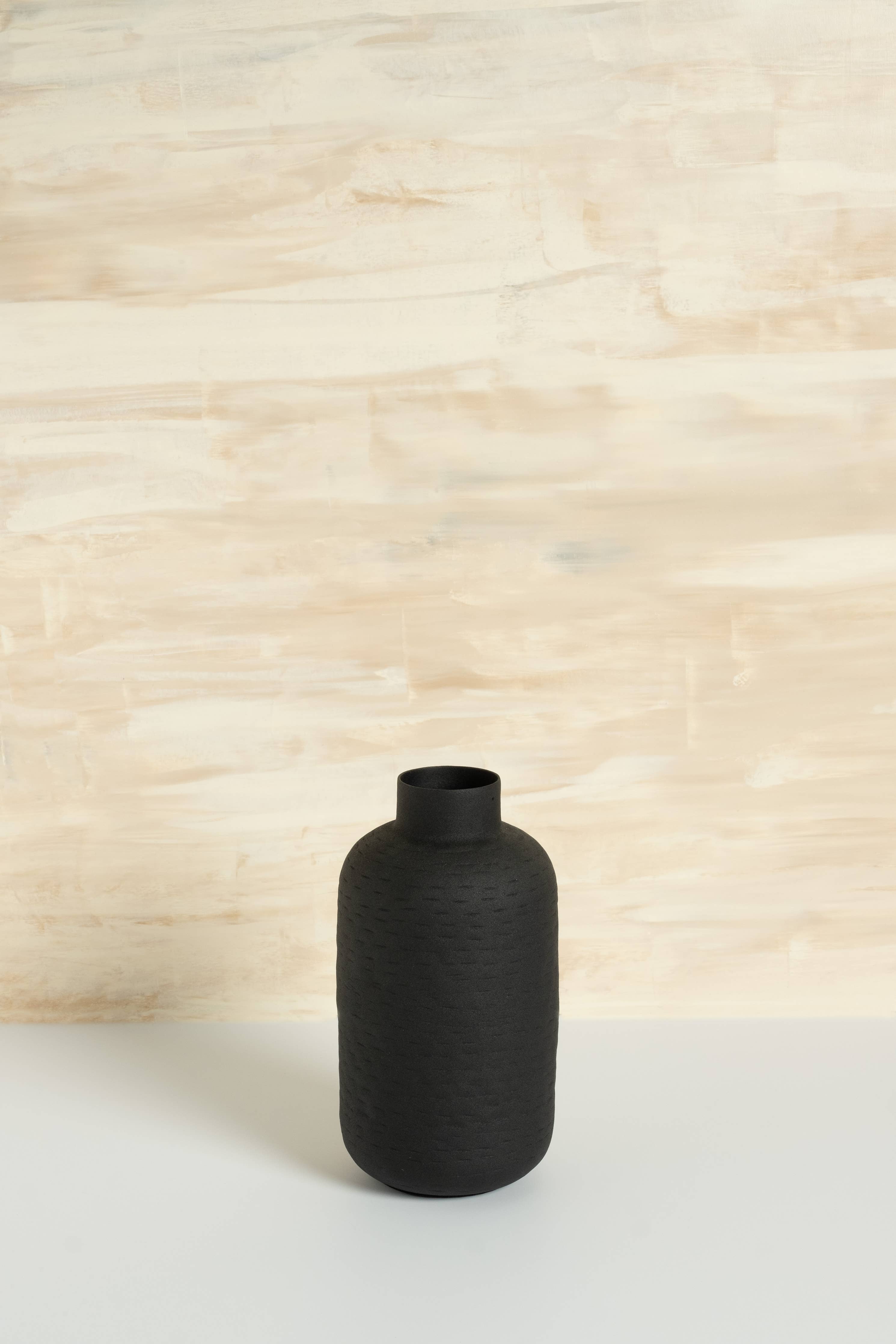 Textured Vase Small Oblong