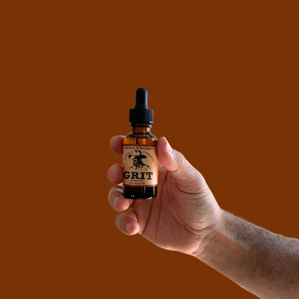 Cowhide & Bourbon Beard Oil