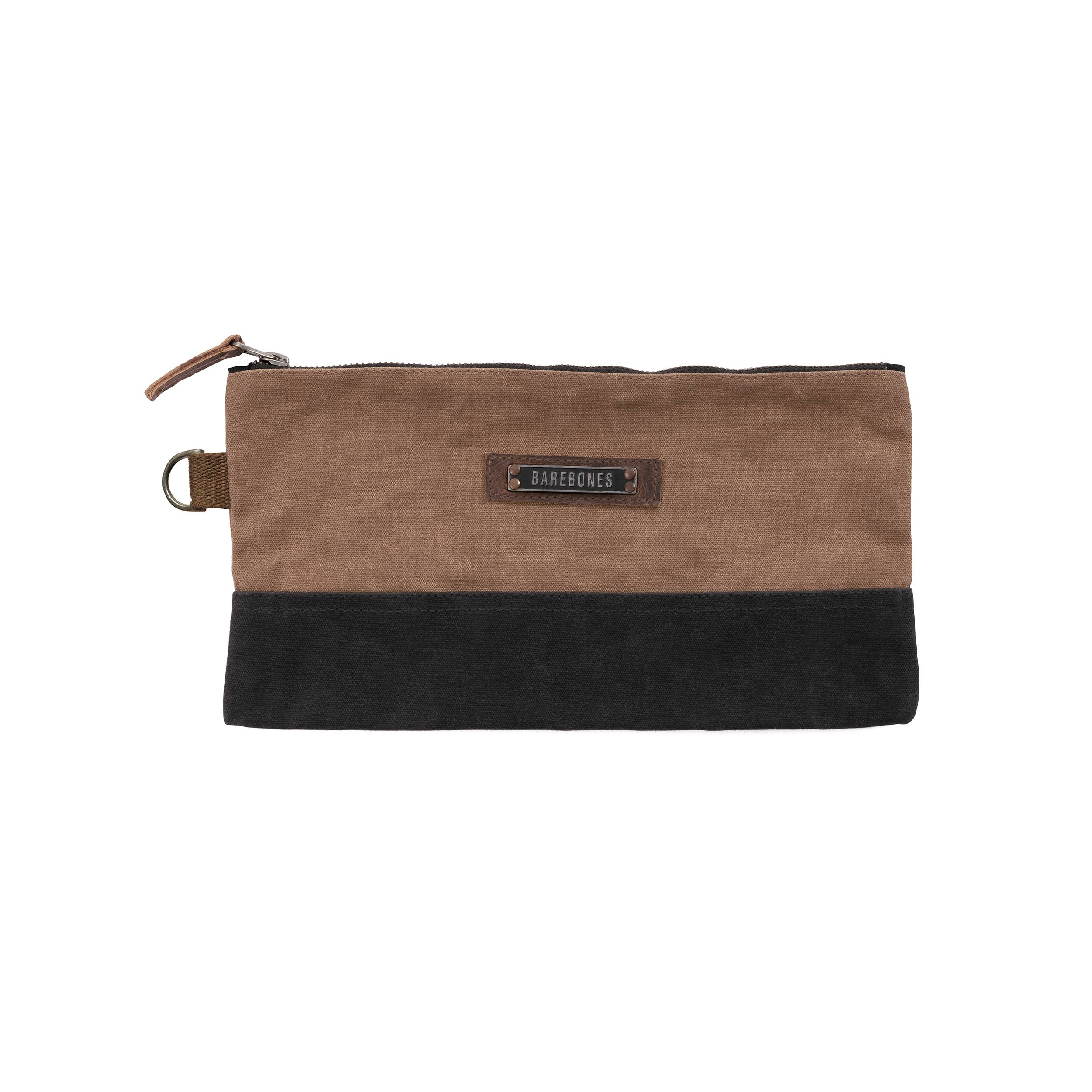 Neelum Zipper Pouch Bag -Waxed Canvas Bag