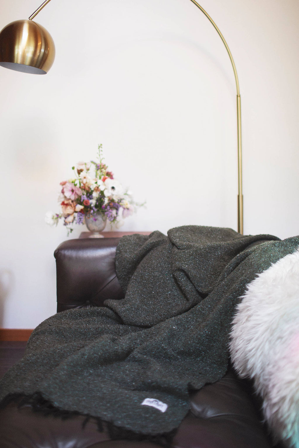 Handwoven Throw Blanket | Greyson