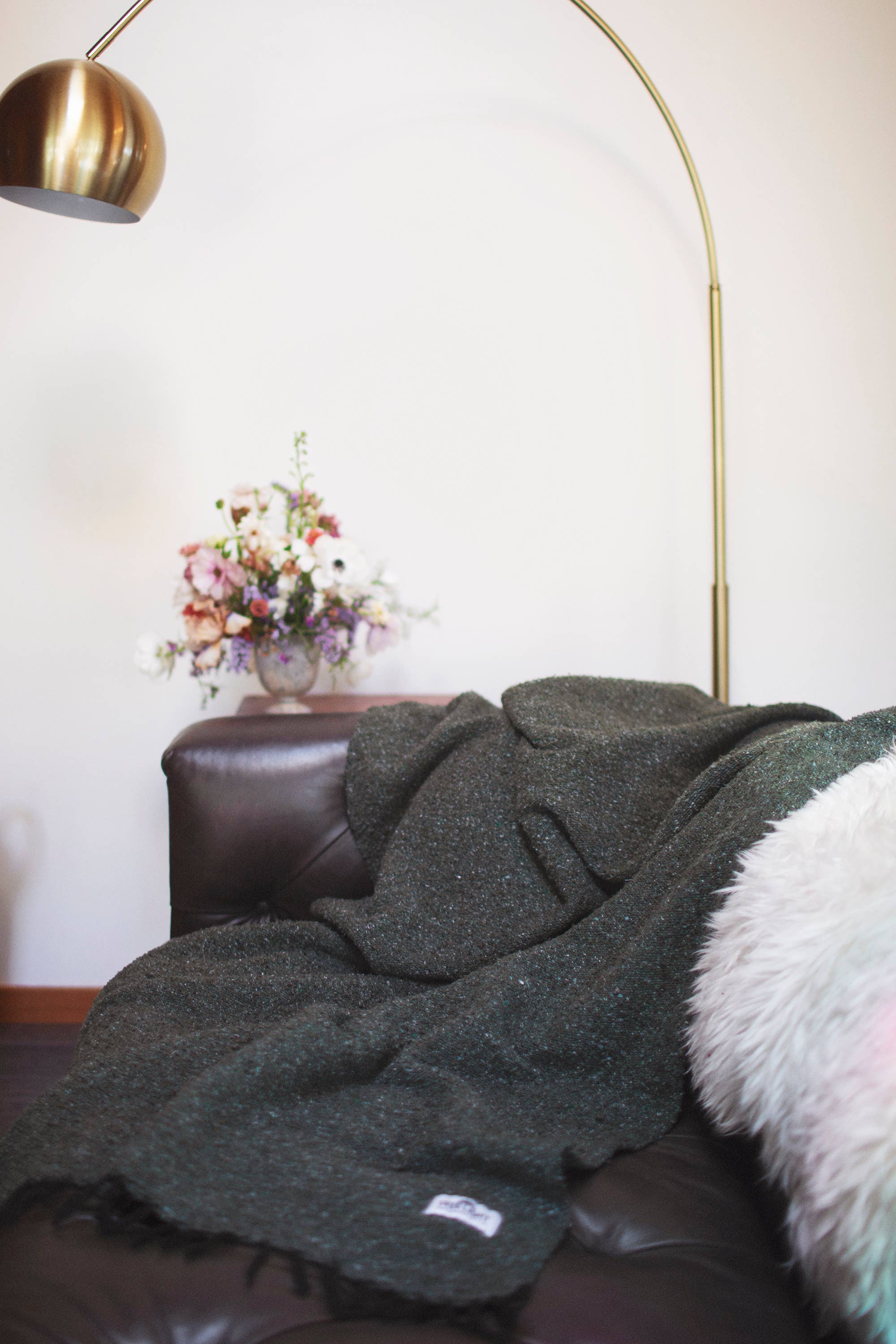 Handwoven Throw Blanket | Greyson