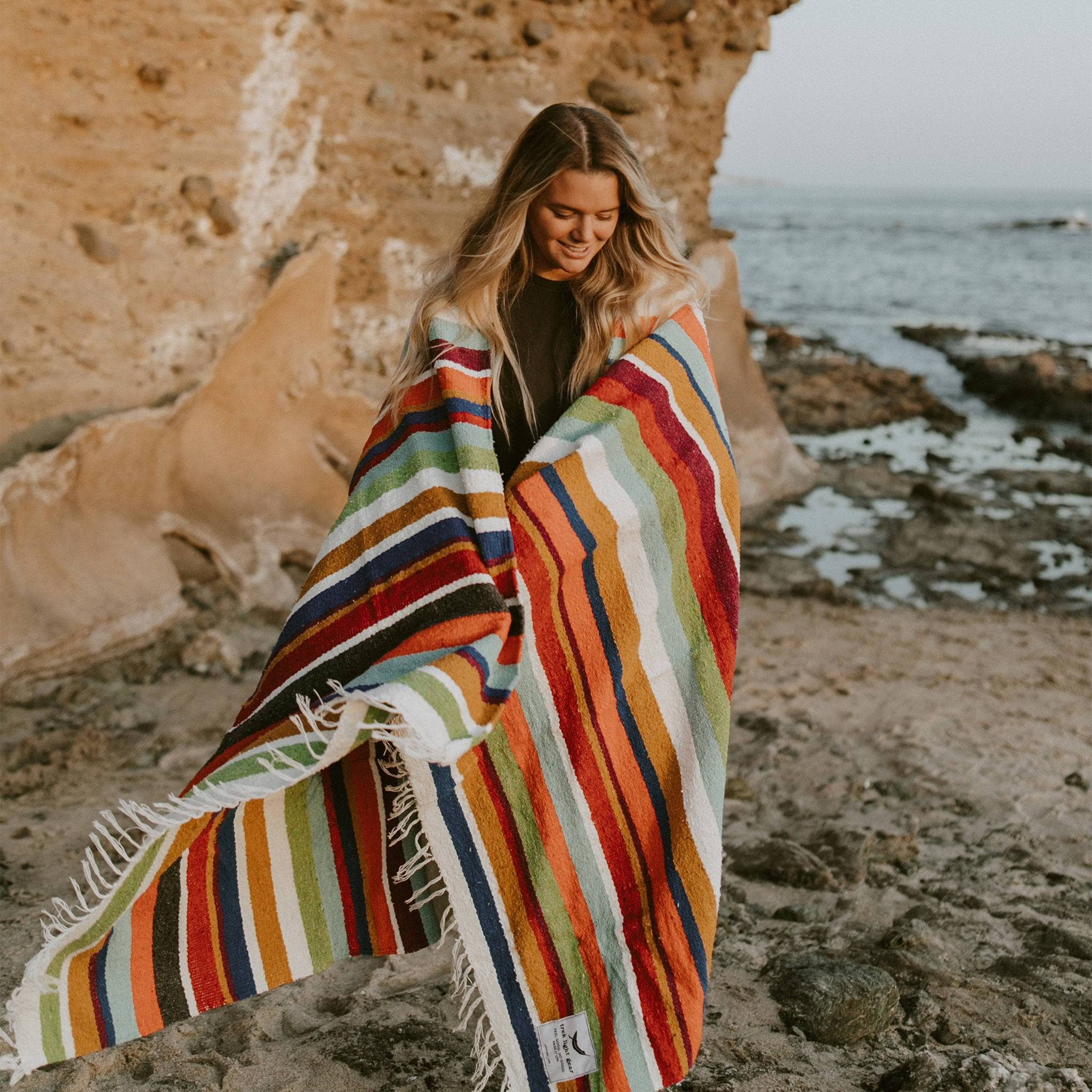 Handwoven Throw Blanket | Halley's Comet