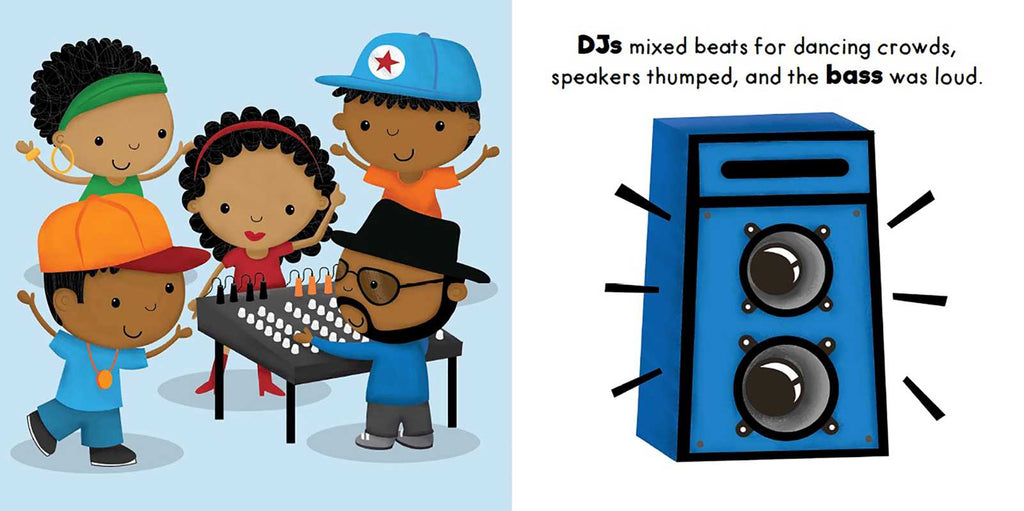 Story of Rap (Board Book for Babies and Toddlers 0-2 years old) by Editors of Caterpillar Books