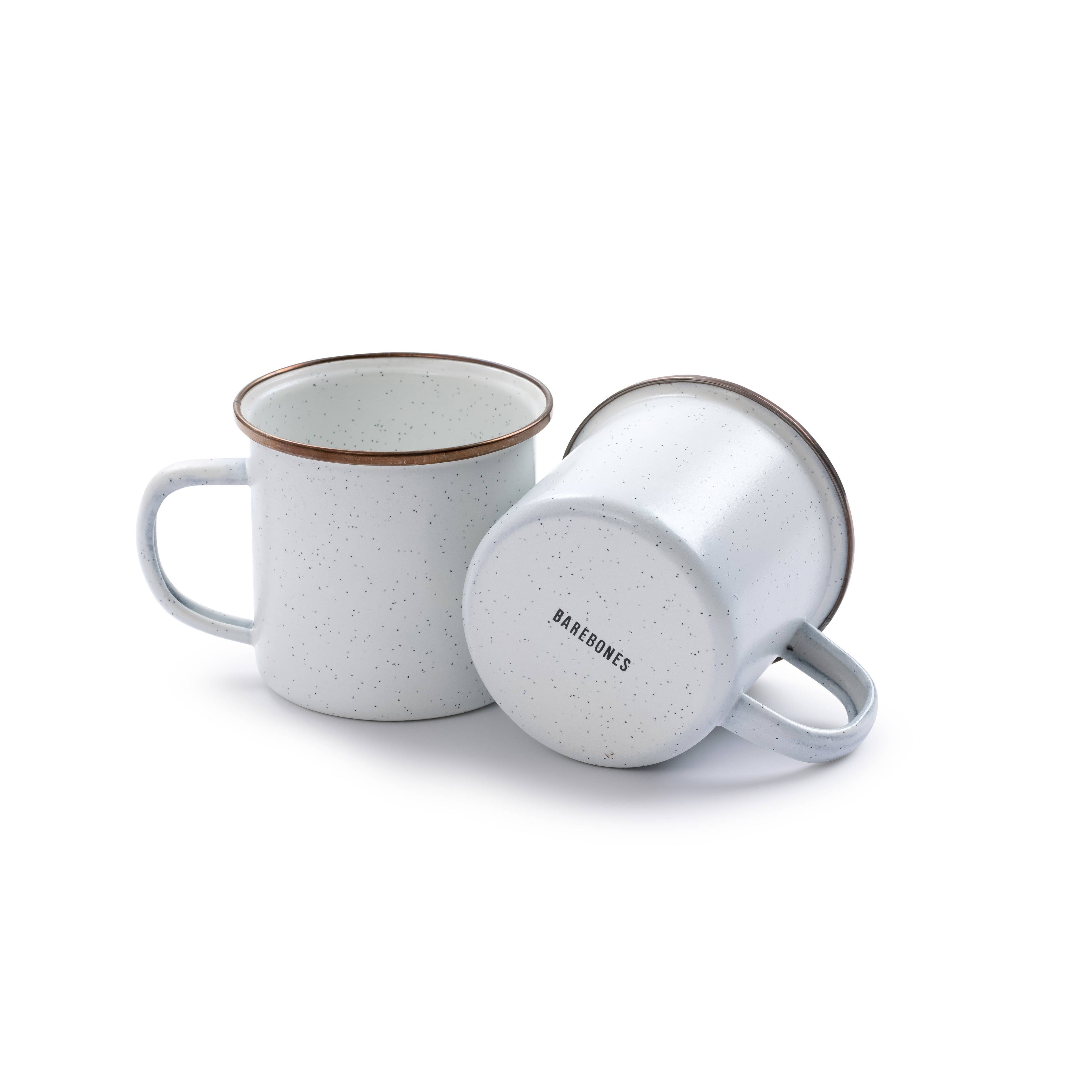 Enamel Cup (Set of 2) - Tea & Coffee Mug
