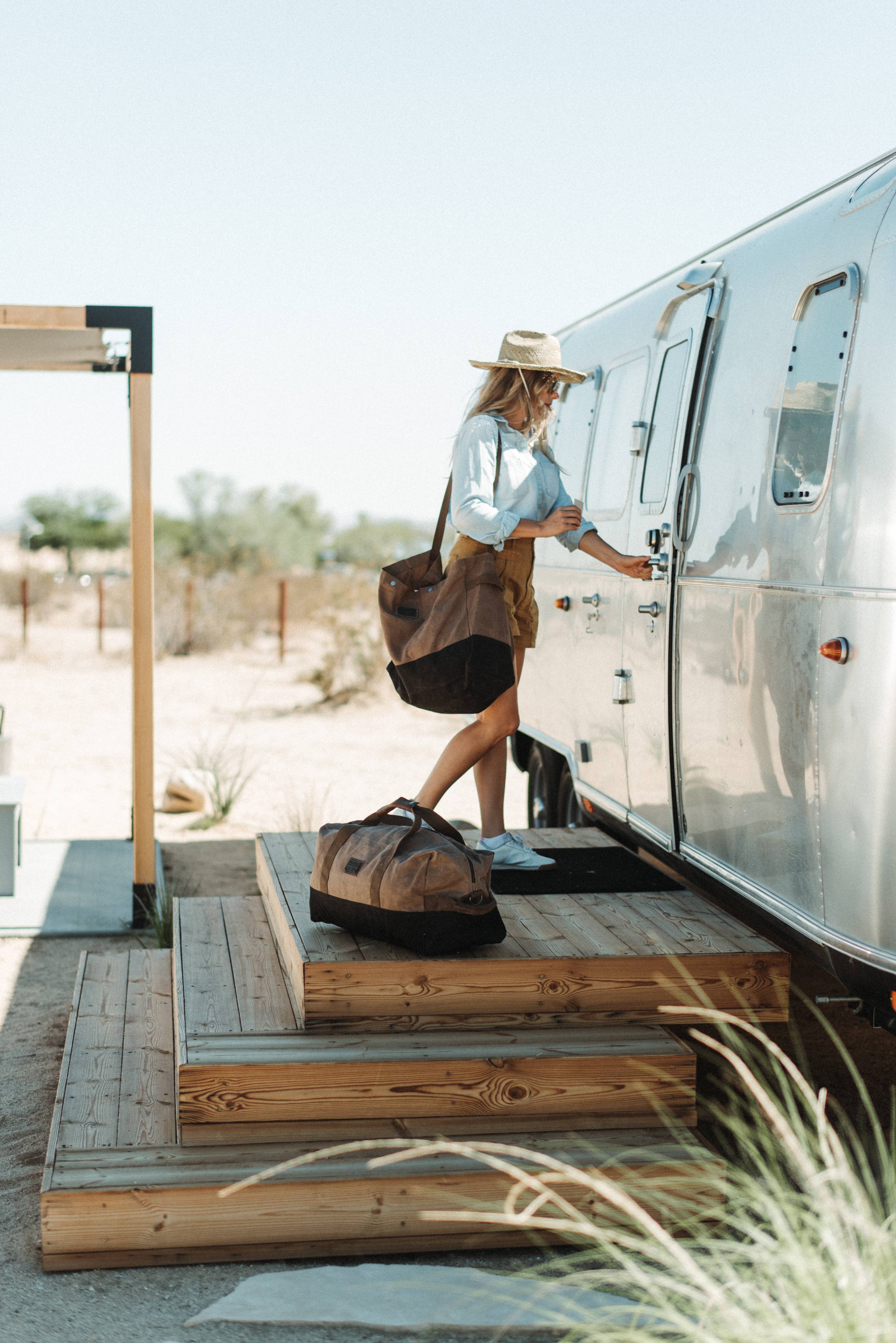 Neelum 40L Giant Tote- Waxed Canvas Bag