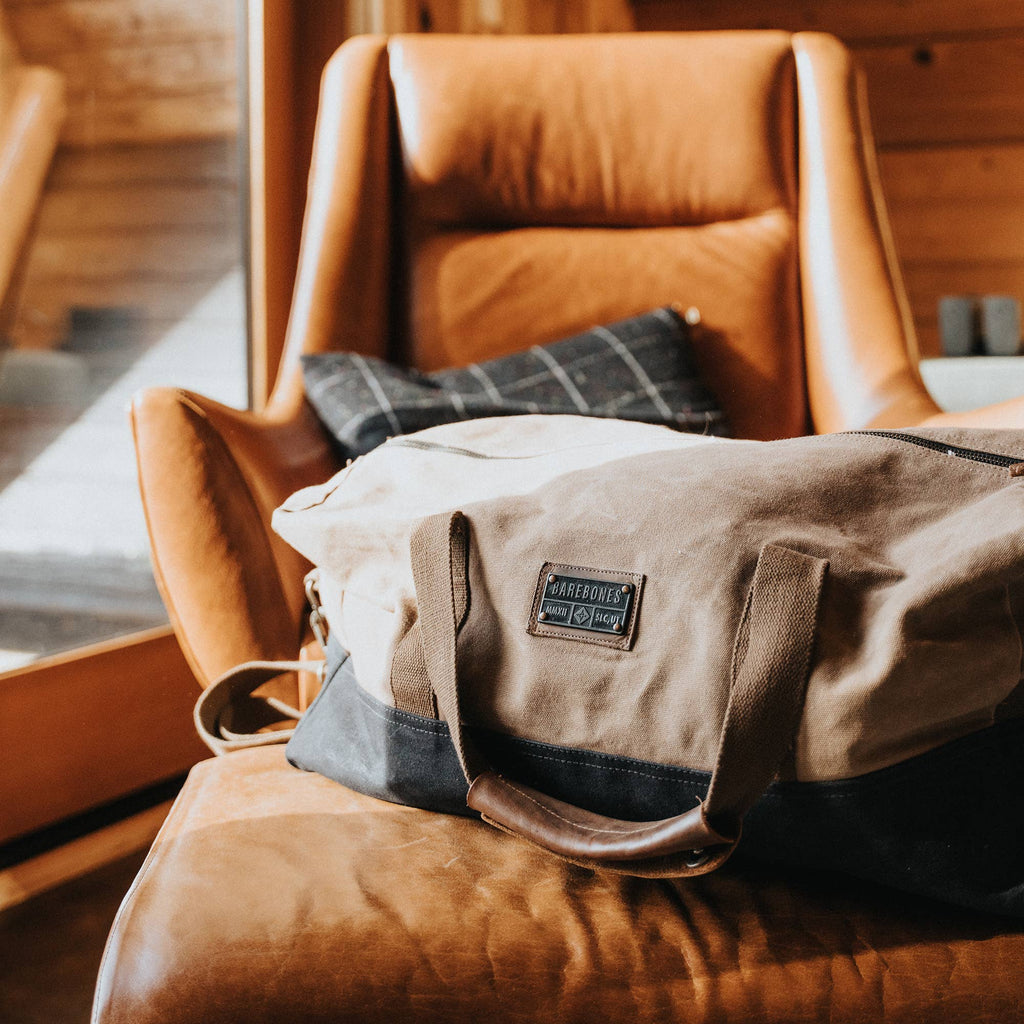Neelum Duffel Bag -Waxed Canvas Bag