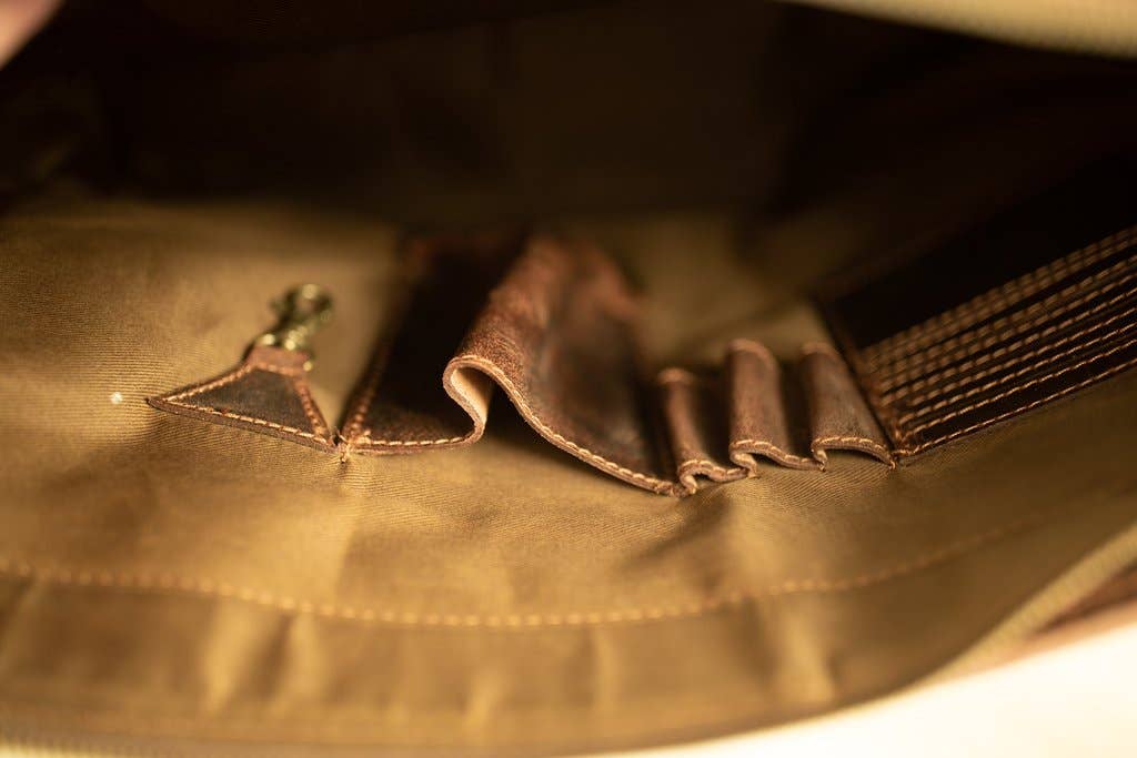 Kasilof Leather Messenger Bag 18" XL