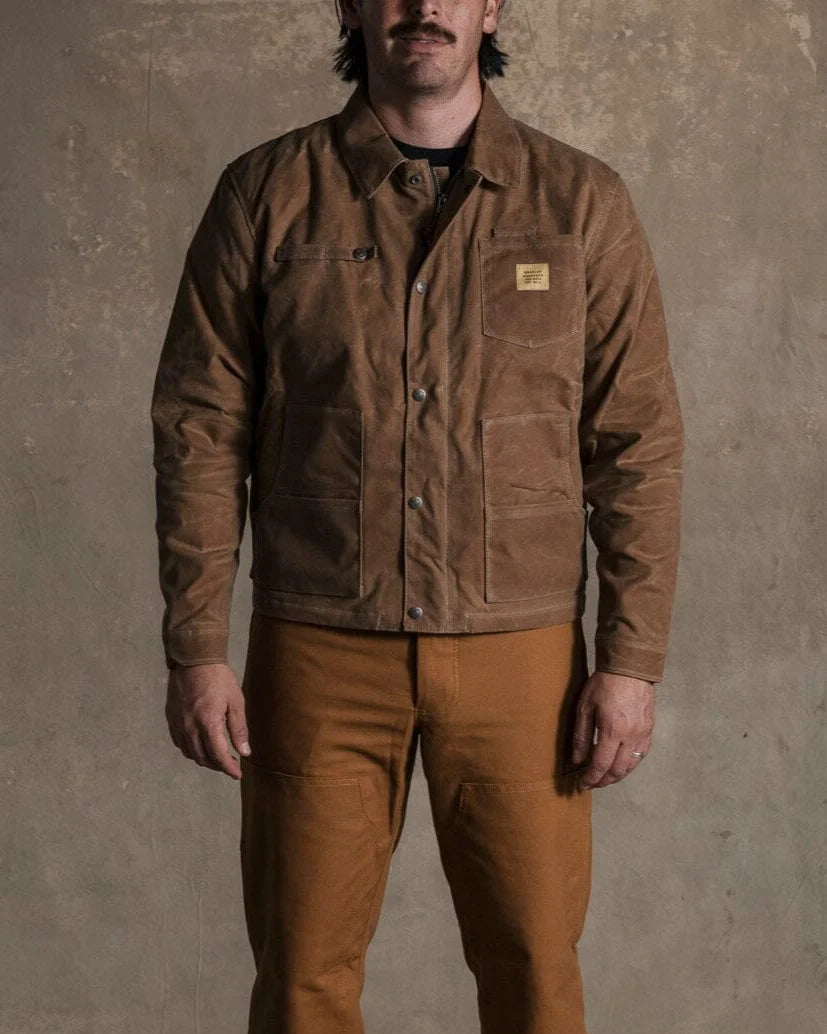 Cabin Jacket w/ Zipper - Brush Brown