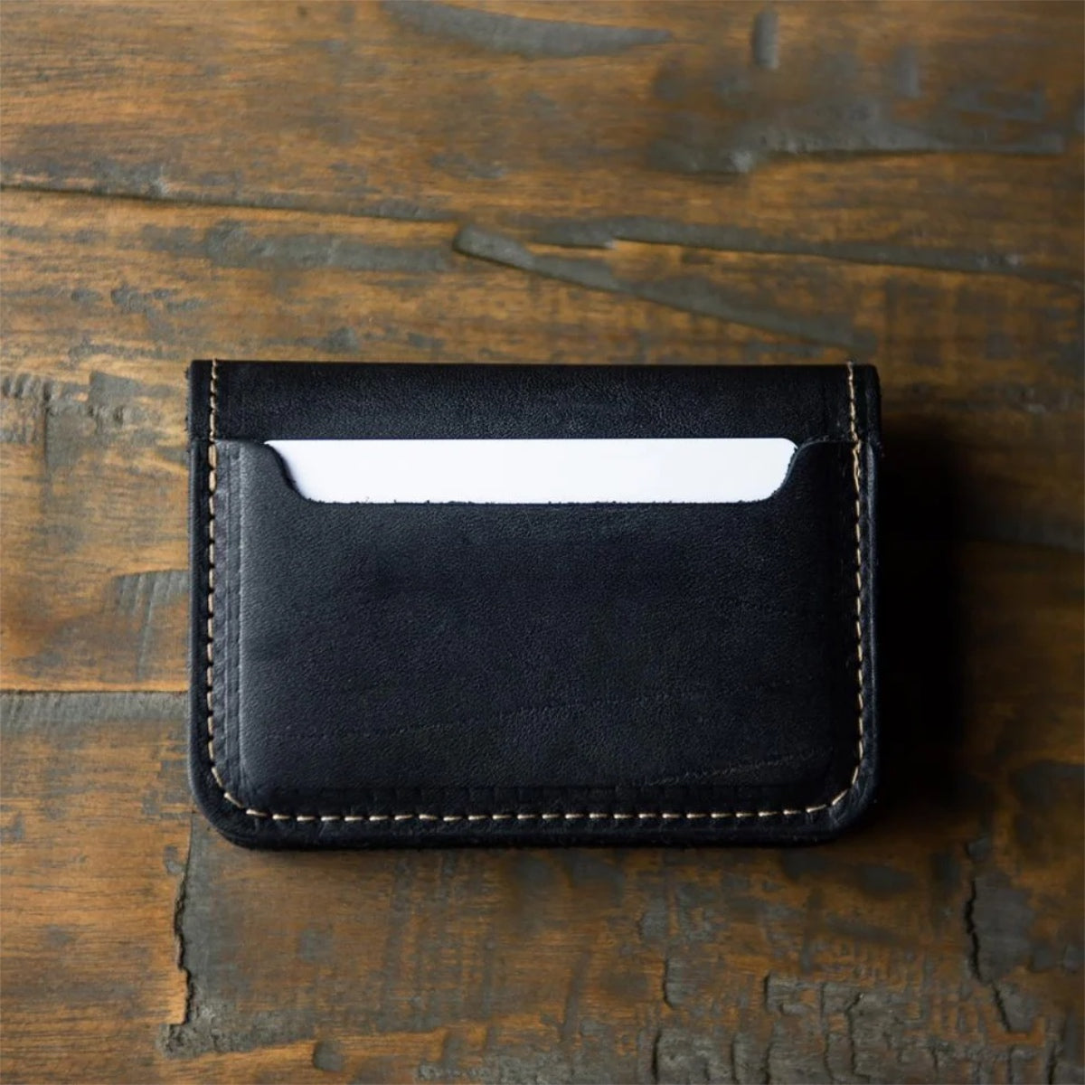 The Gates Black Leather Wallet