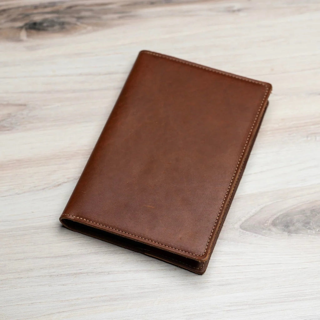The Scholar Fine Leather Journal Diary - Brown