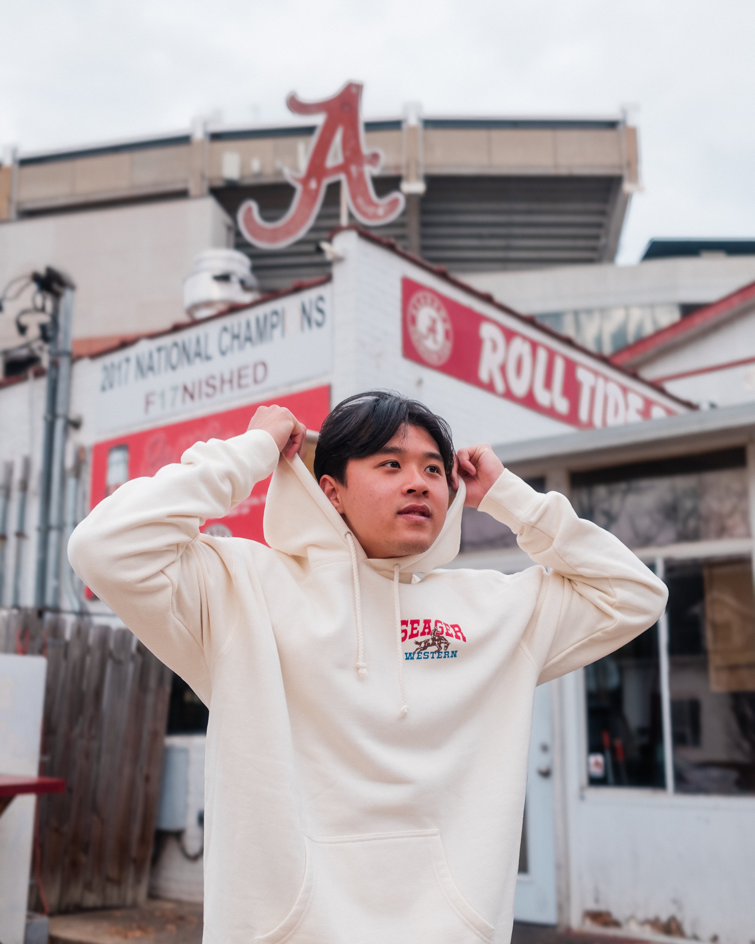 Seager Rodeo Hoodie - Bone