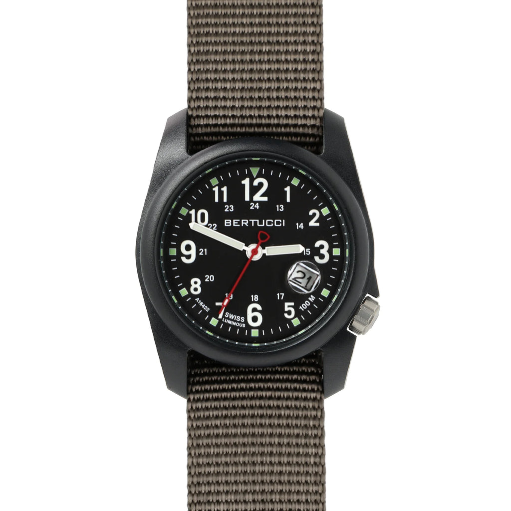 DX3® SUPER™ - BLACK W/ GHOST GRAY™ NYLON BAND
