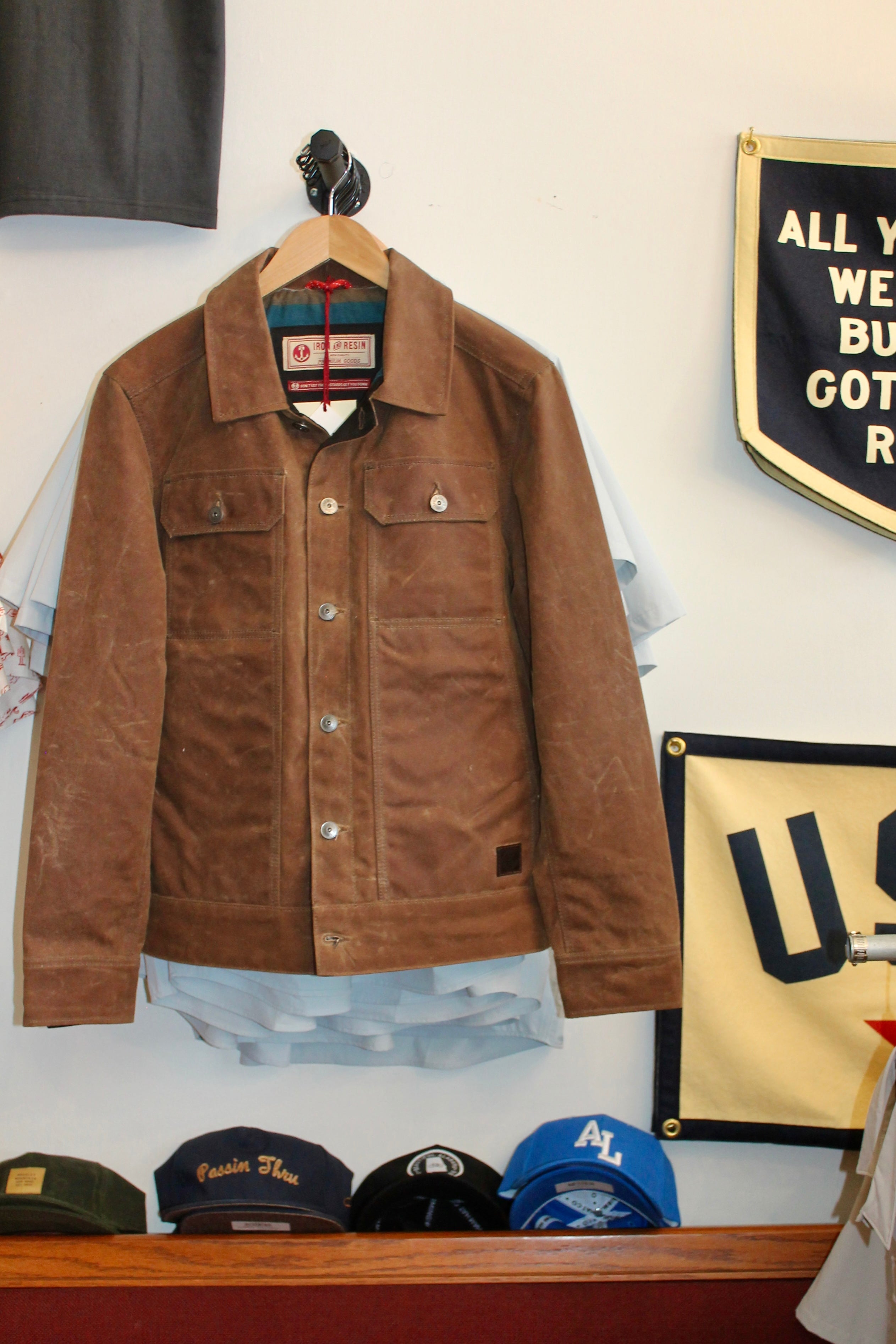 Waxed Canvas Mechanic Jacket