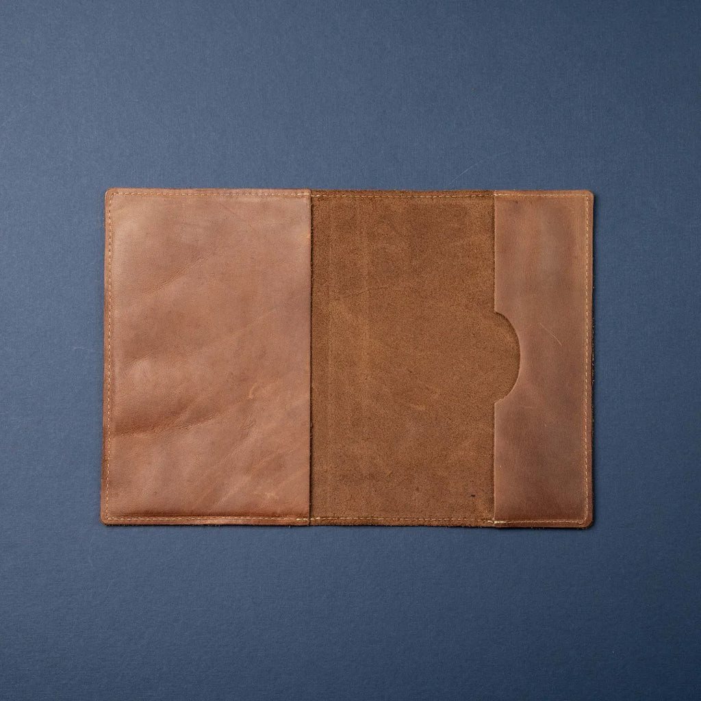 The Scholar Fine Leather Journal Diary - Brown