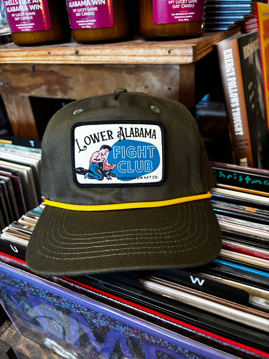 Lower Alabama Fight Club Rope Hat - Birmingham Hat Co.