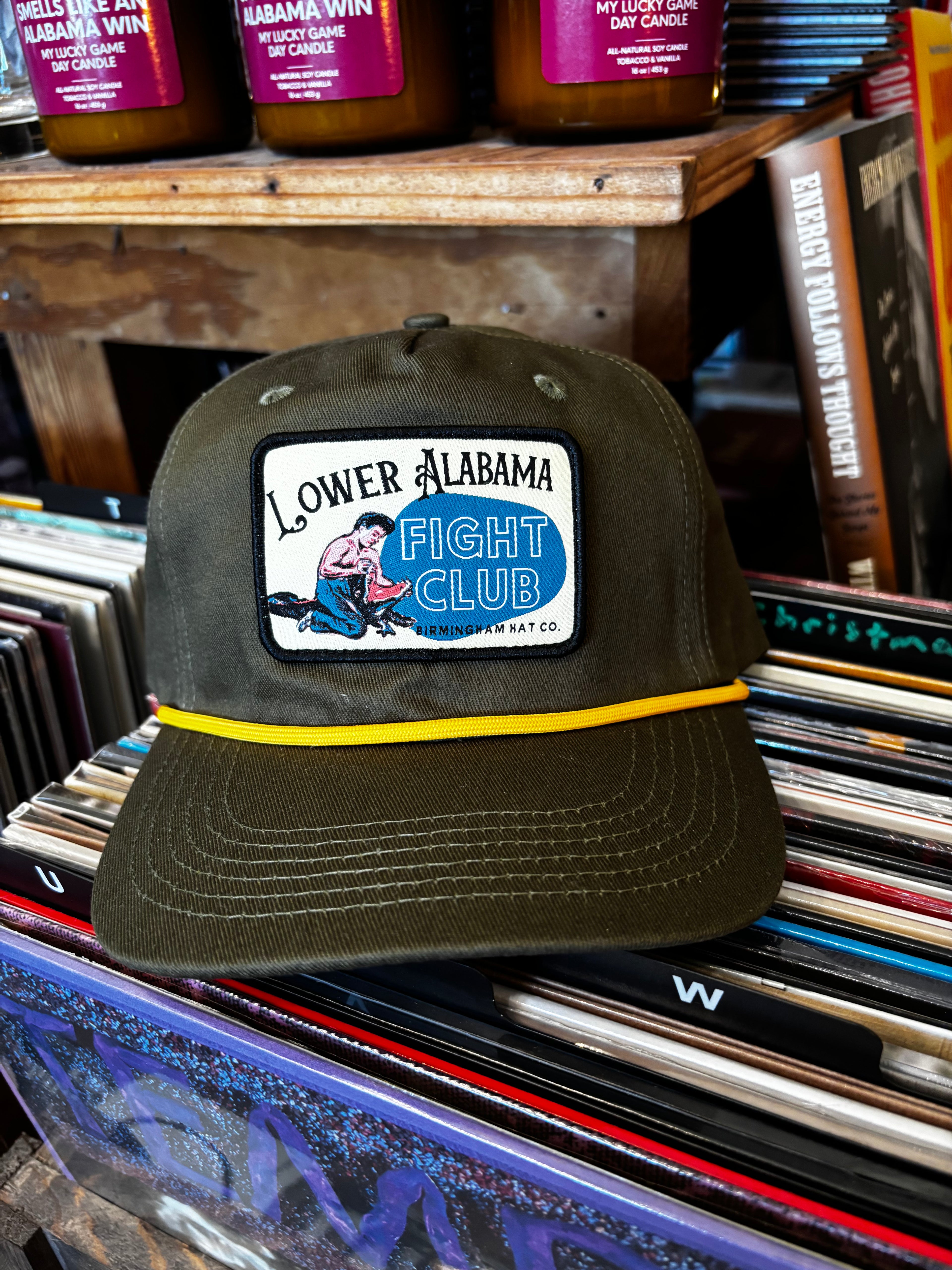Lower Alabama Fight Club Rope Hat - Birmingham Hat Co.