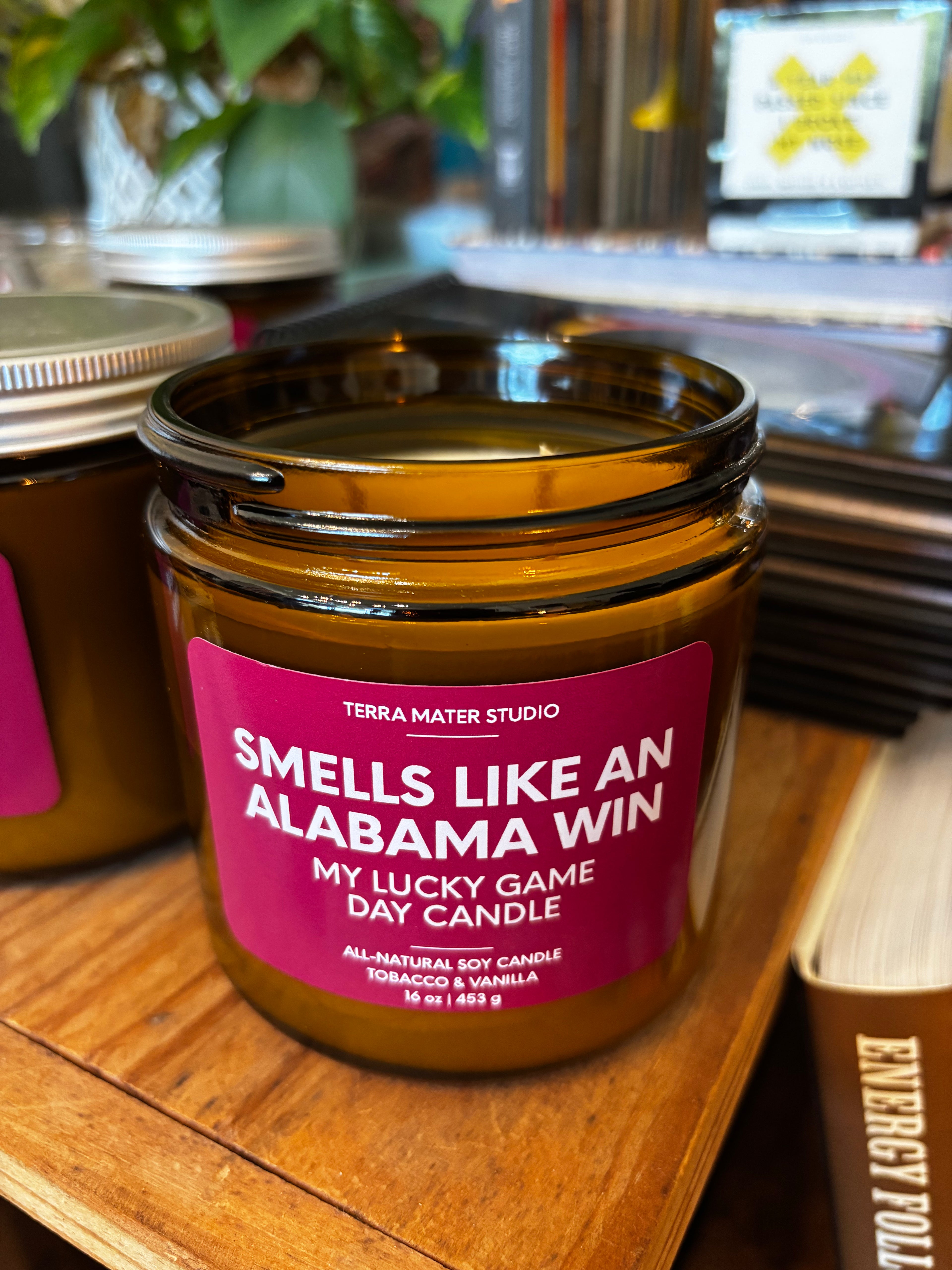 Smells Like An Alabama Win Game Day Candle | Alabama Merch