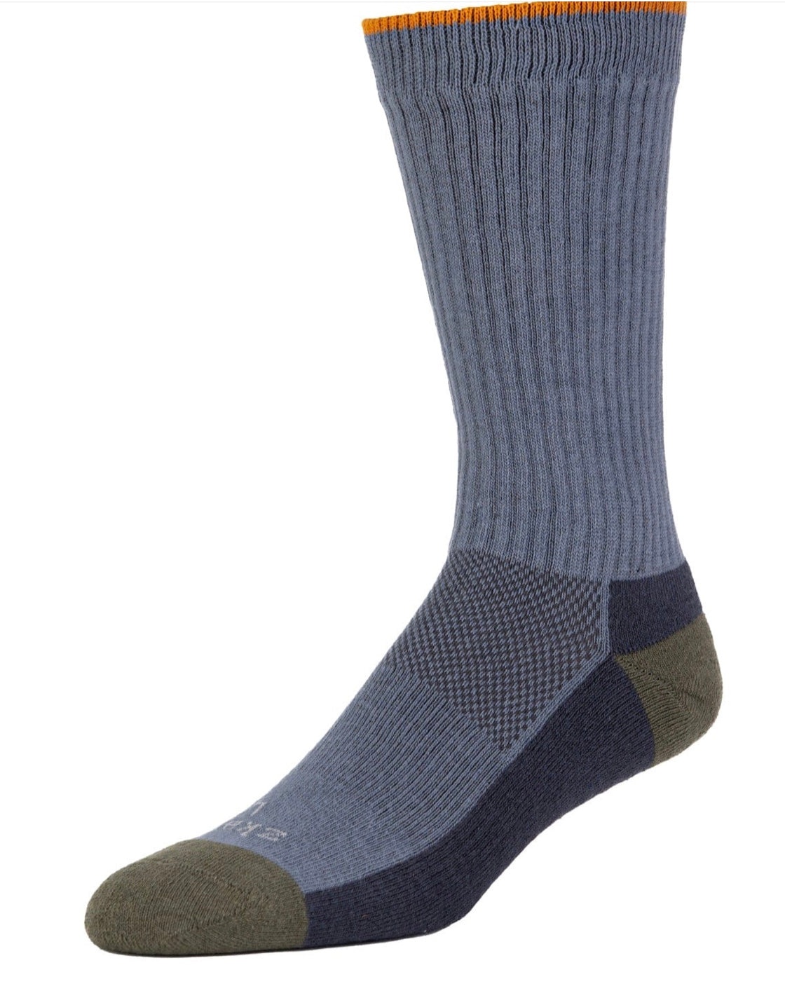 Summit Crew Sock, Steel