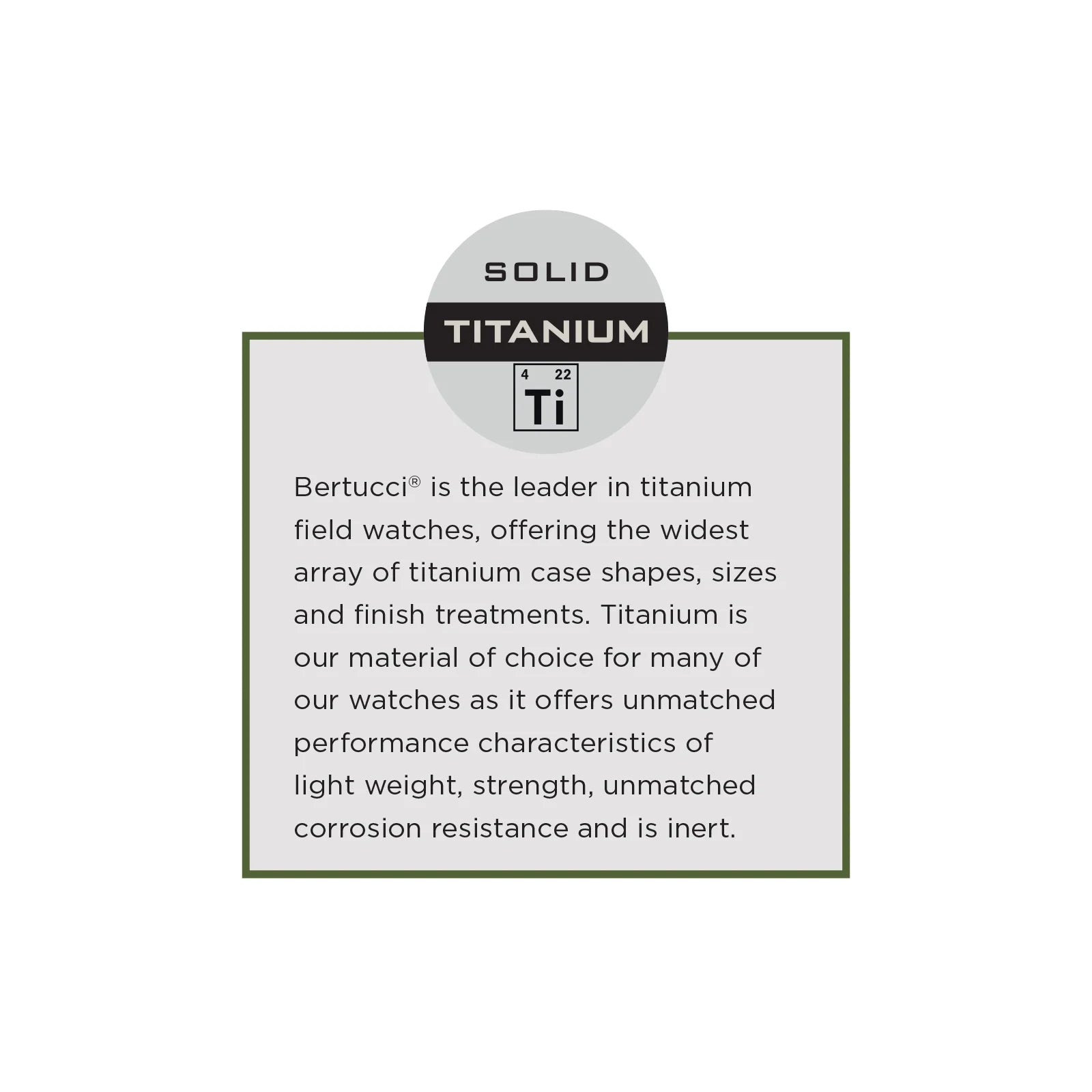 BERTUCCI A-4TS SUPER YANKEE™ SOLAR - BLACK DIAL, DEFENDER OLIVE™ NYLON BAND