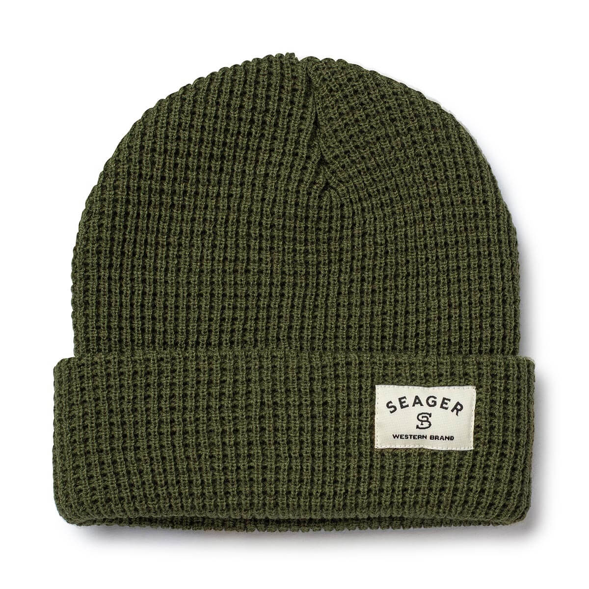 SERVICE WAFFLE KNIT BEANIE 2.0 ARMY