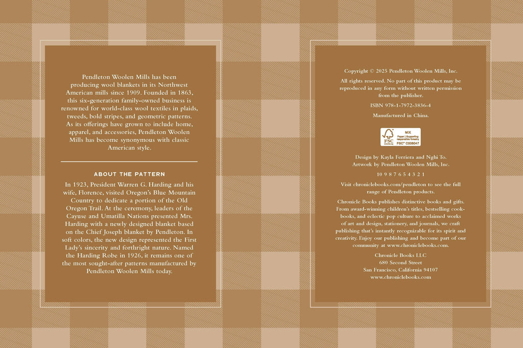 Pendleton Textured Lined Journal