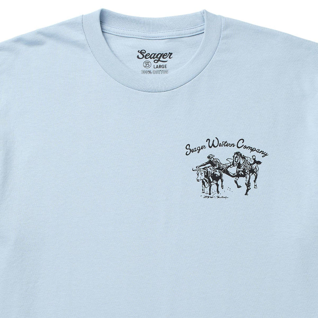 Los Rios Tee - Arctic Blue