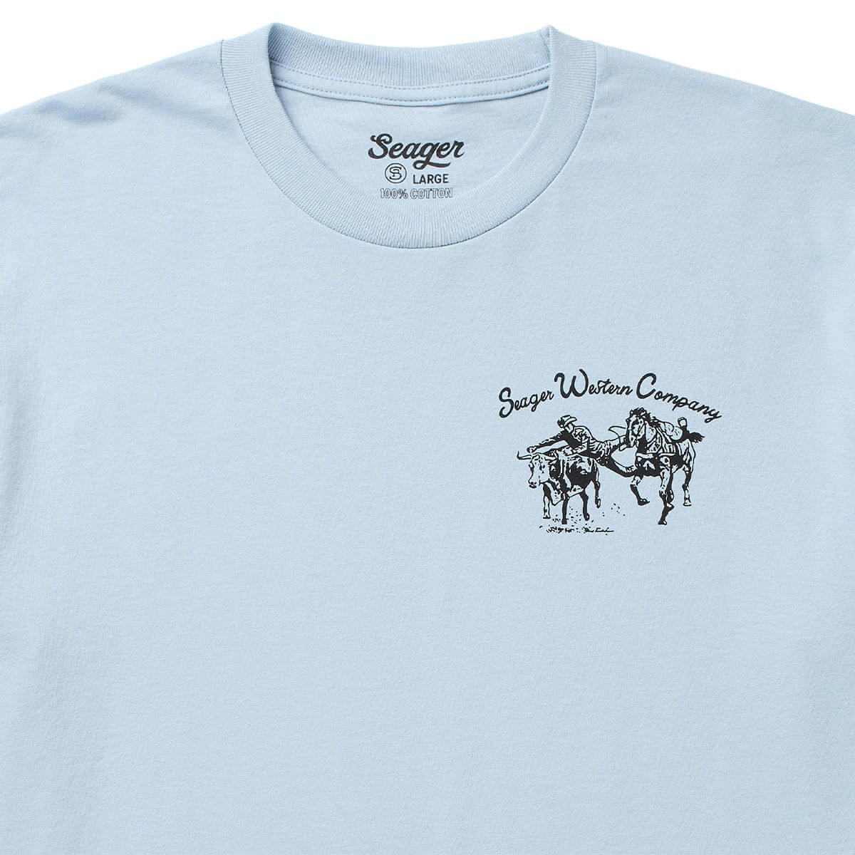 Los Rios Tee - Arctic Blue