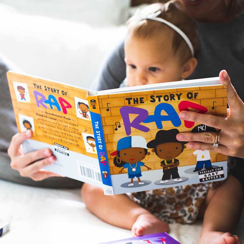 Story of Rap (Board Book for Babies and Toddlers 0-2 years old) by Editors of Caterpillar Books