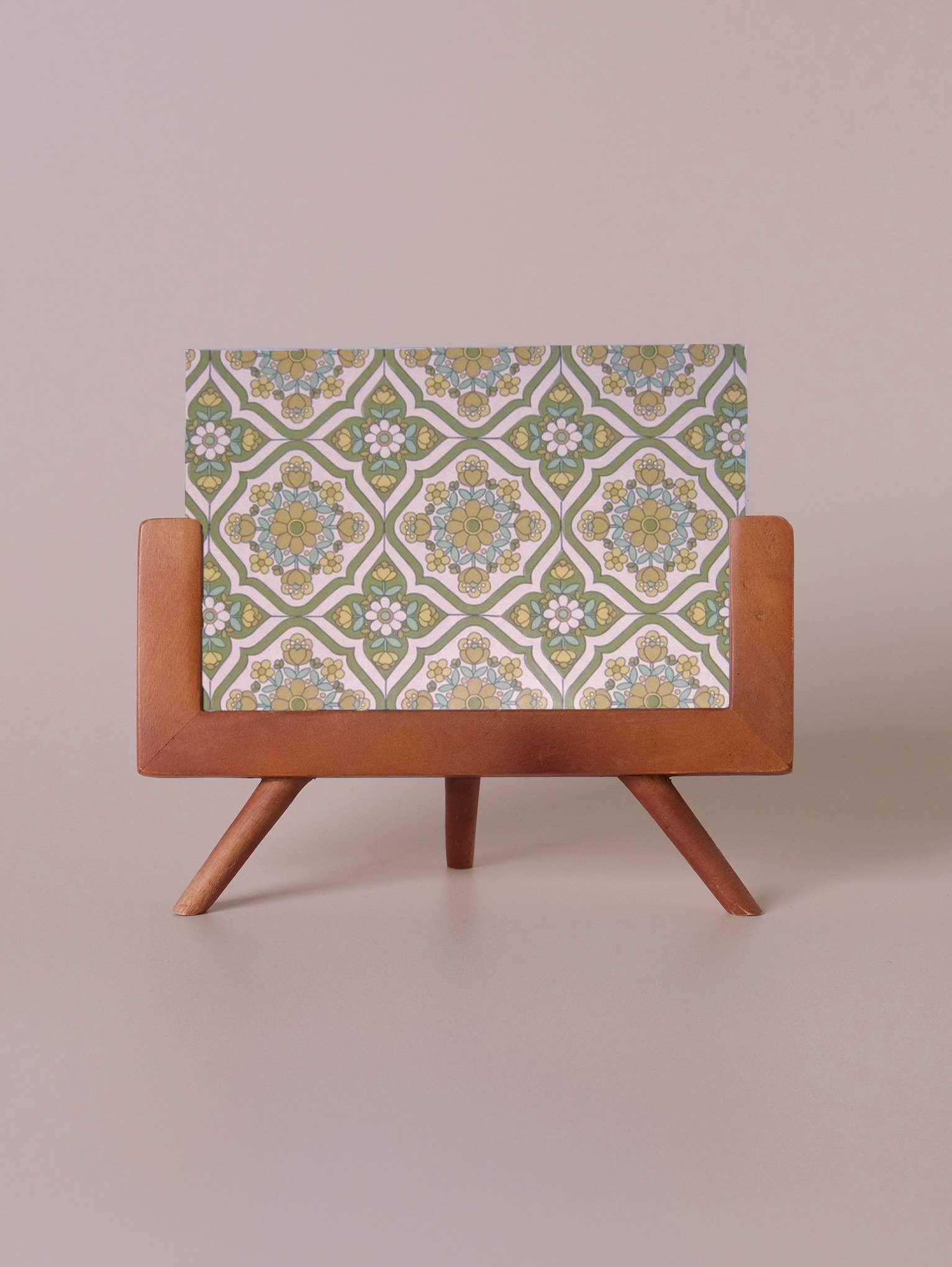 Legged Wood Photo Frame