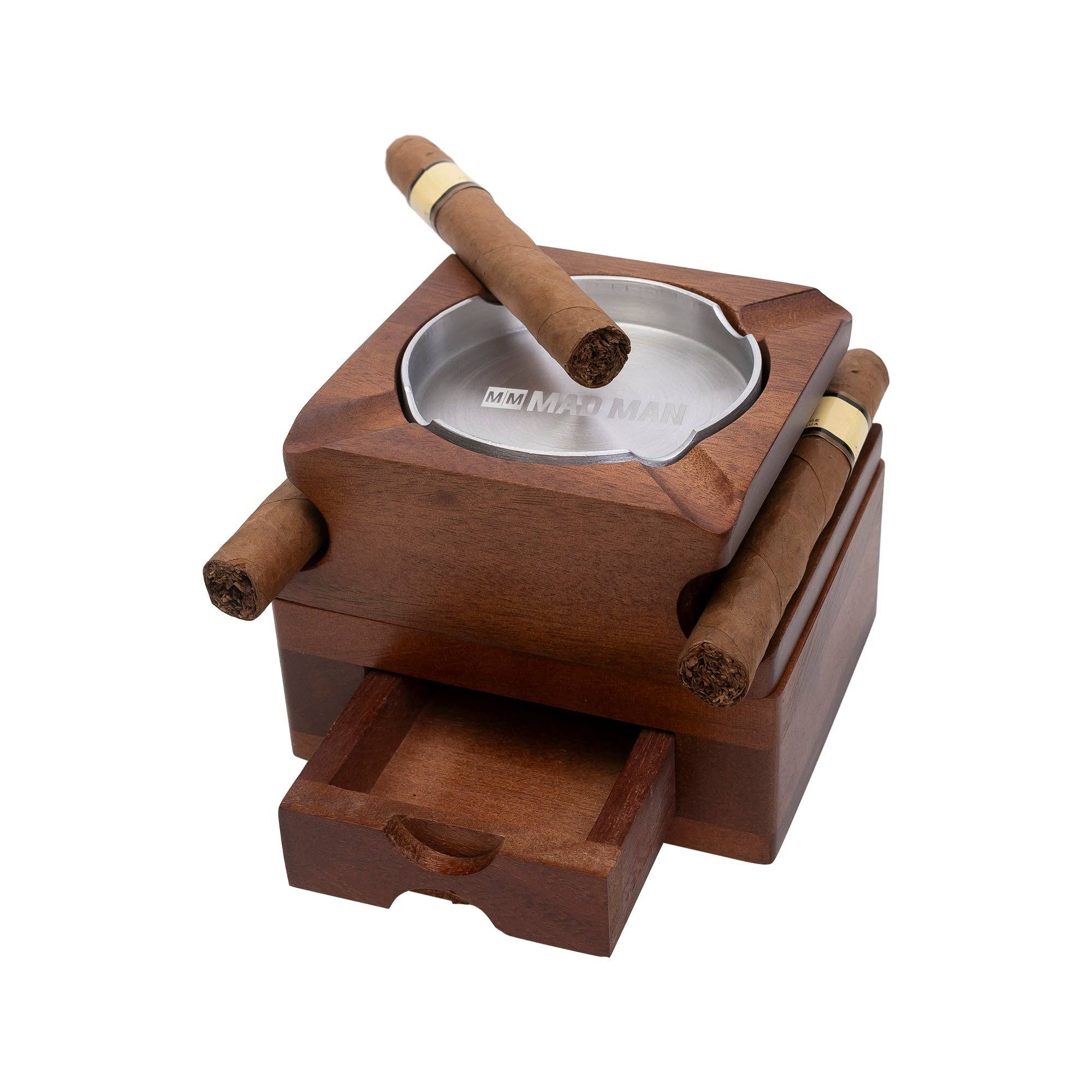 Executive Hardwood Cigar Ashtray