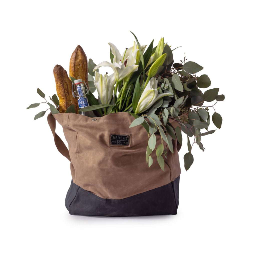 Neelum Oversized Tote Bag -Waxed Canvas Bag