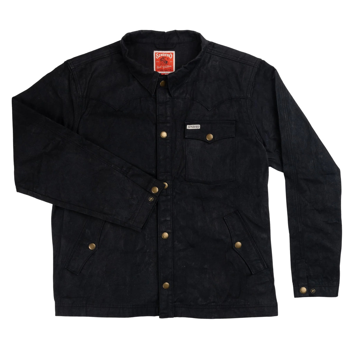 Rancho Waxed Jacket in Black