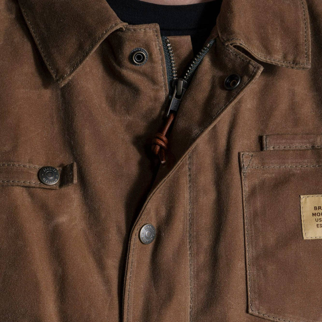 Cabin Jacket w/ Zipper - Brush Brown
