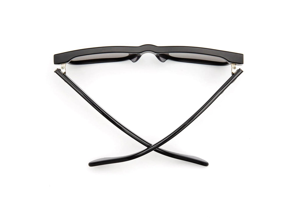 Caddis Mister Cartoon Sunglasses Dark Metallic Grey - Polarized Grey