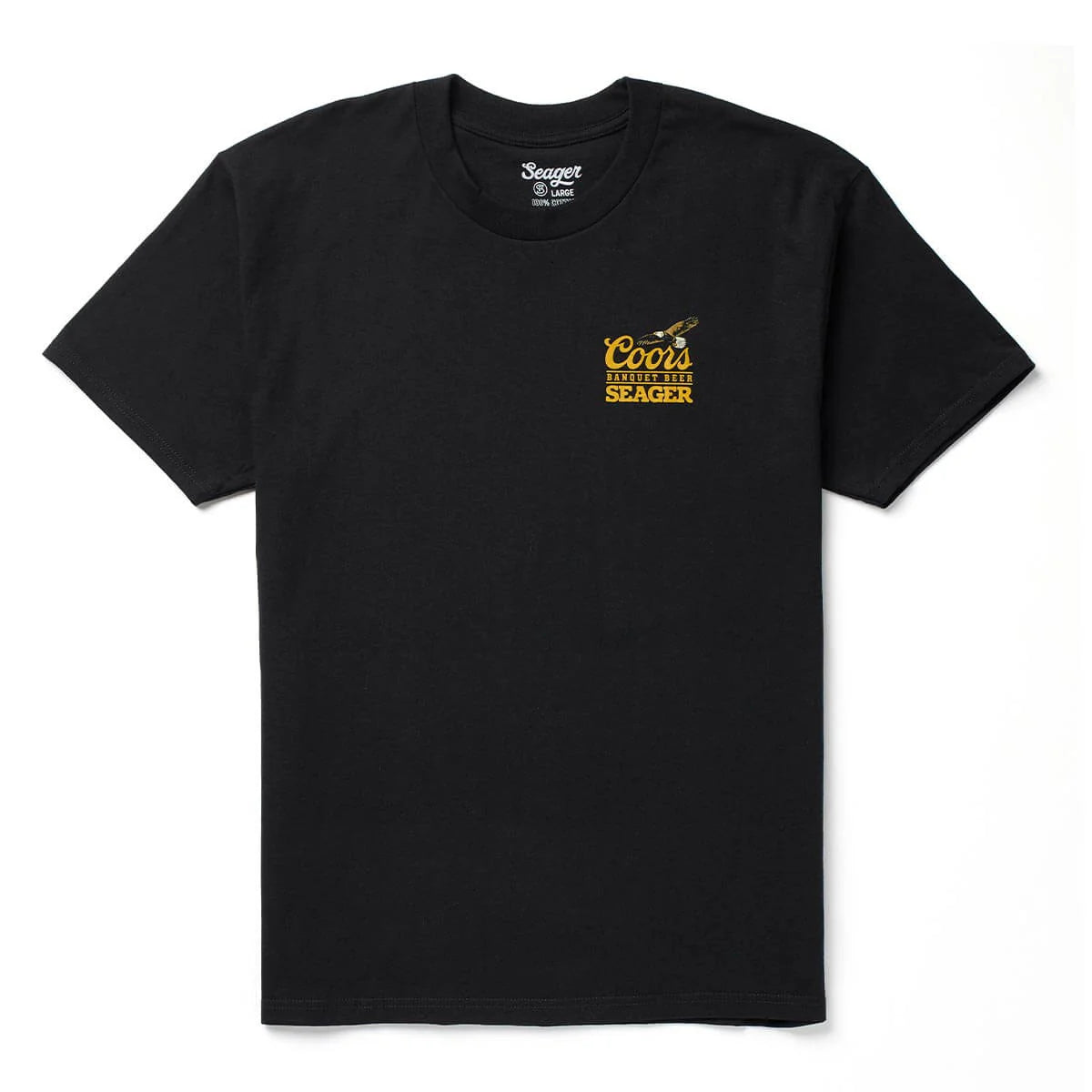 Seager x Coors Banquet Preserve Tee Black- Black